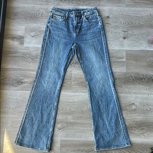 Ksubi Soho Frayed Flared Jeans